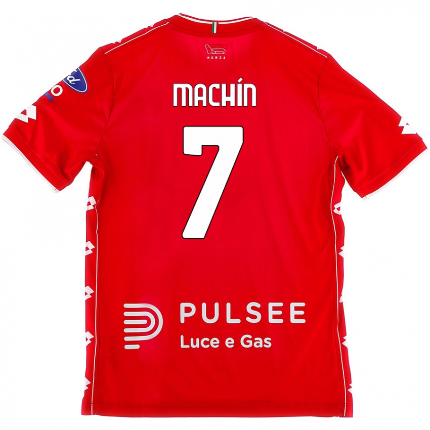 Kinder José Machín #7 Rot Weiß Heimtrikot Trikot 2024/25 T-Shirt Österreich