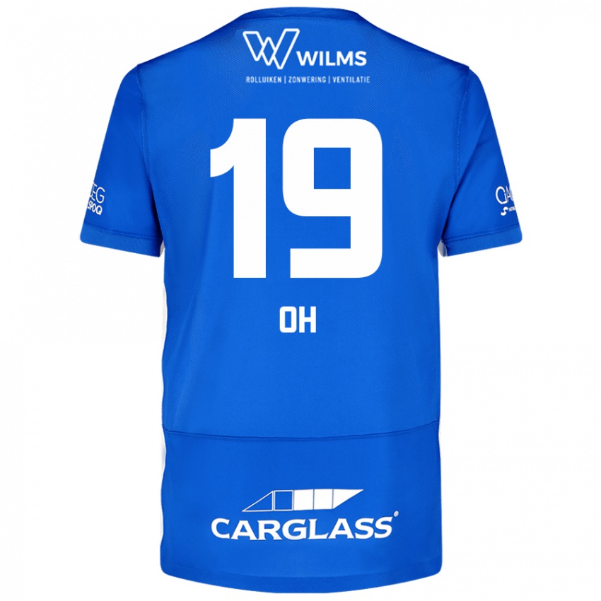 Kinder Hyeon-Gyu Oh #19 Blau Heimtrikot Trikot 2024/25 T-Shirt Österreich