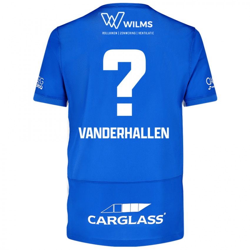 Kinder Yari Vanderhallen #0 Blau Heimtrikot Trikot 2024/25 T-Shirt Österreich