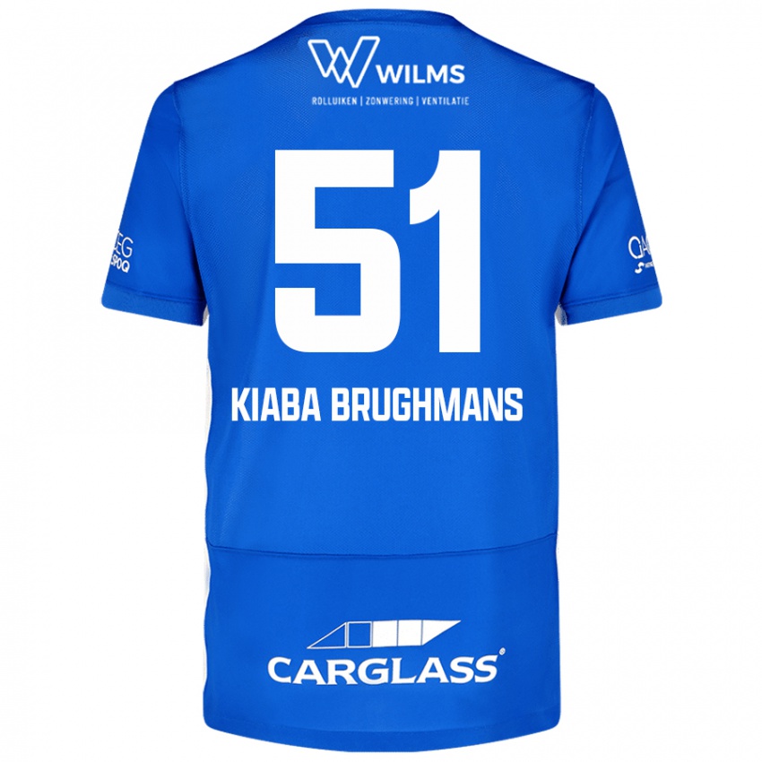 Kinder Lucca Kiaba Brughmans #51 Blau Heimtrikot Trikot 2024/25 T-Shirt Österreich