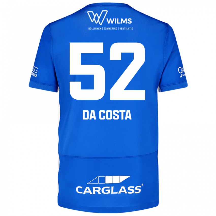 Kinder Wilson Da Costa #52 Blau Heimtrikot Trikot 2024/25 T-Shirt Österreich