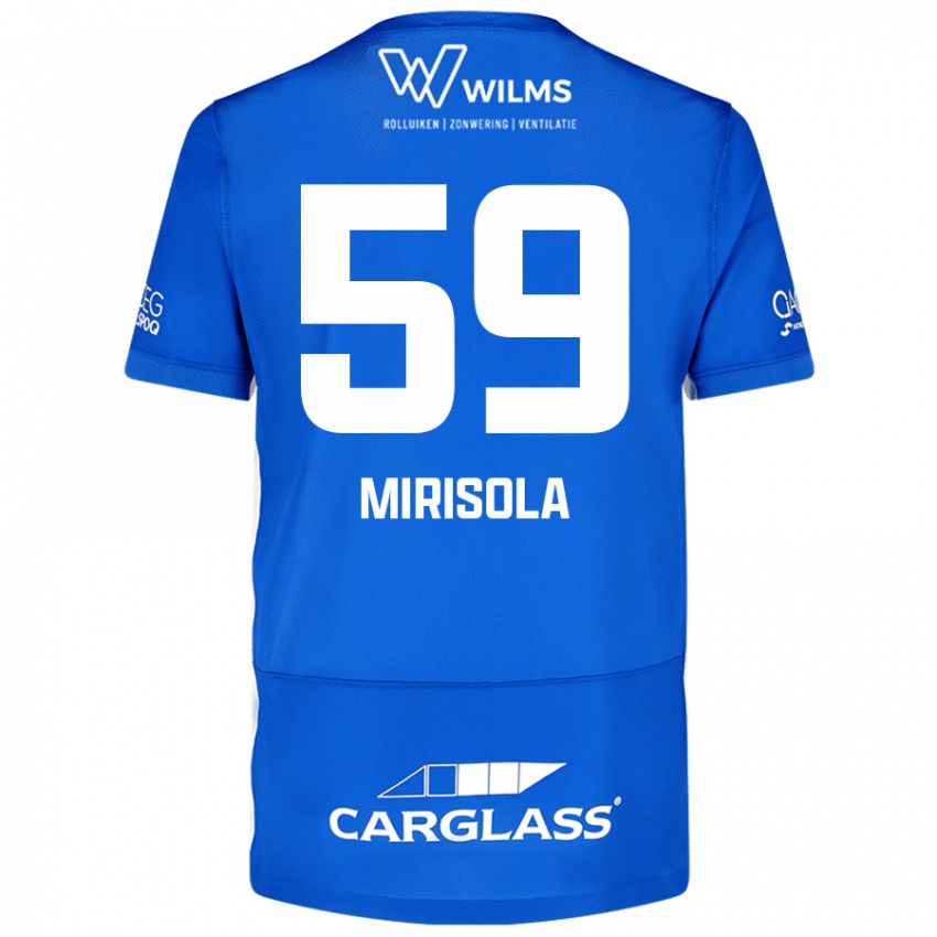 Kinder Robin Mirisola #59 Blau Heimtrikot Trikot 2024/25 T-Shirt Österreich