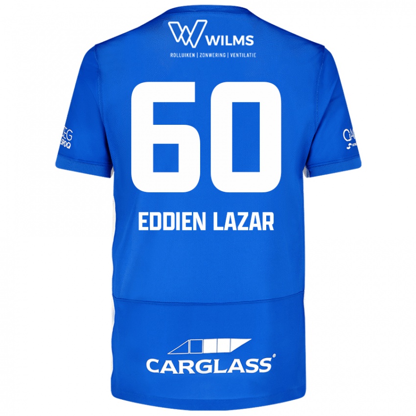 Kinder Saif Eddien Lazar #60 Blau Heimtrikot Trikot 2024/25 T-Shirt Österreich