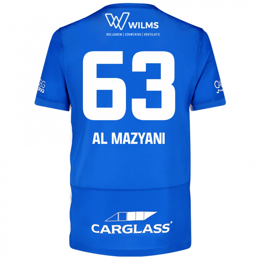 Kinder Faissal Al Mazyani #63 Blau Heimtrikot Trikot 2024/25 T-Shirt Österreich