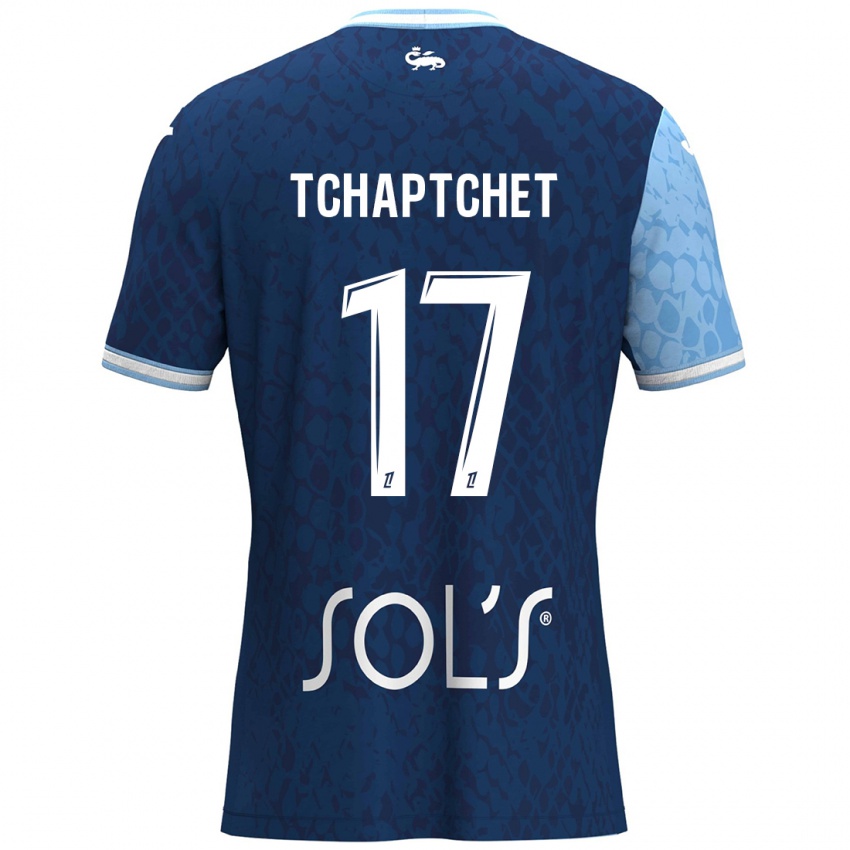 Kinder Chanel Tchaptchet #17 Himmelblau Dunkelblau Heimtrikot Trikot 2024/25 T-Shirt Österreich