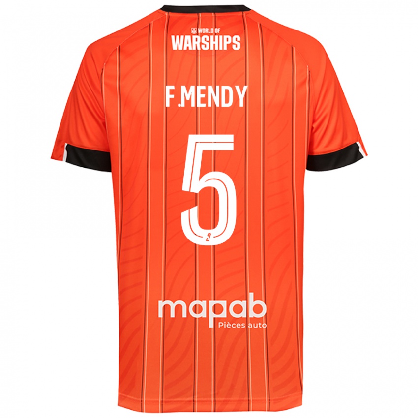 Kinder Formose Mendy #5 Orange Heimtrikot Trikot 2024/25 T-Shirt Österreich