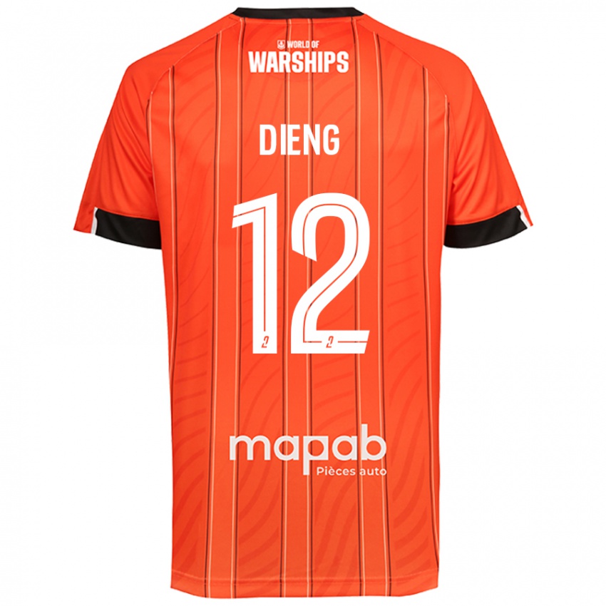 Kinder Bamba Dieng #12 Orange Heimtrikot Trikot 2024/25 T-Shirt Österreich