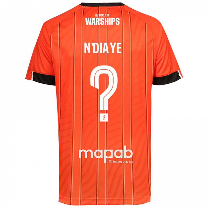 Kinder Bassirou N'diaye #0 Orange Heimtrikot Trikot 2024/25 T-Shirt Österreich