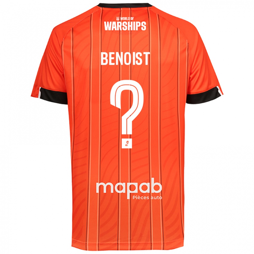 Kinder Baptiste Benoist #0 Orange Heimtrikot Trikot 2024/25 T-Shirt Österreich