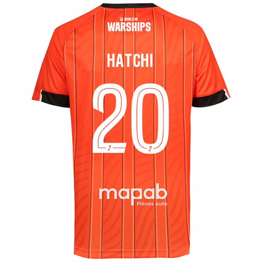 Kinder Jérémy Hatchi #20 Orange Heimtrikot Trikot 2024/25 T-Shirt Österreich