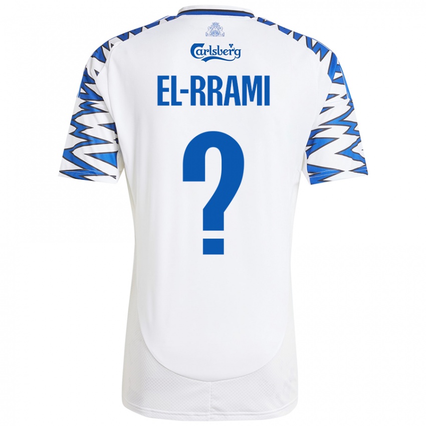 Kinder Jamil El-Rrami #0 Weiß Himmelblau Heimtrikot Trikot 2024/25 T-Shirt Österreich