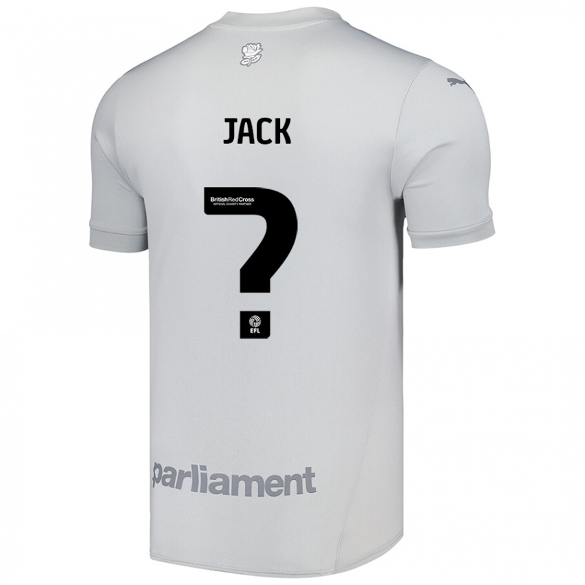 Kinder Jack Woodcock #0 Silbergrau Auswärtstrikot Trikot 2024/25 T-Shirt Österreich