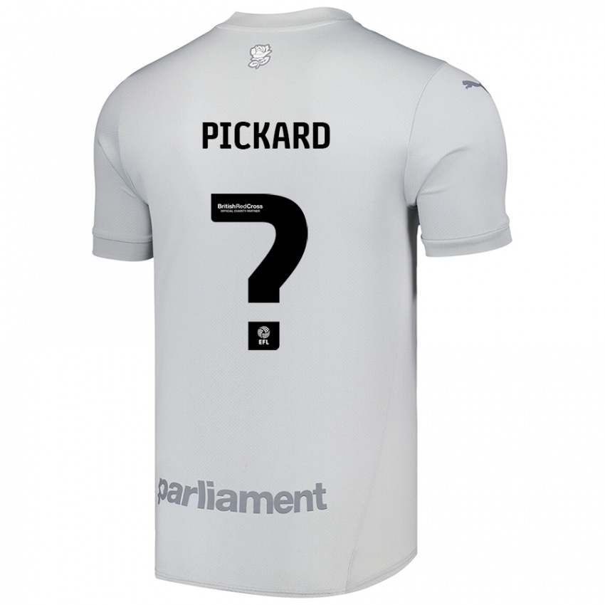 Kinder Hayden Pickard #0 Silbergrau Auswärtstrikot Trikot 2024/25 T-Shirt Österreich