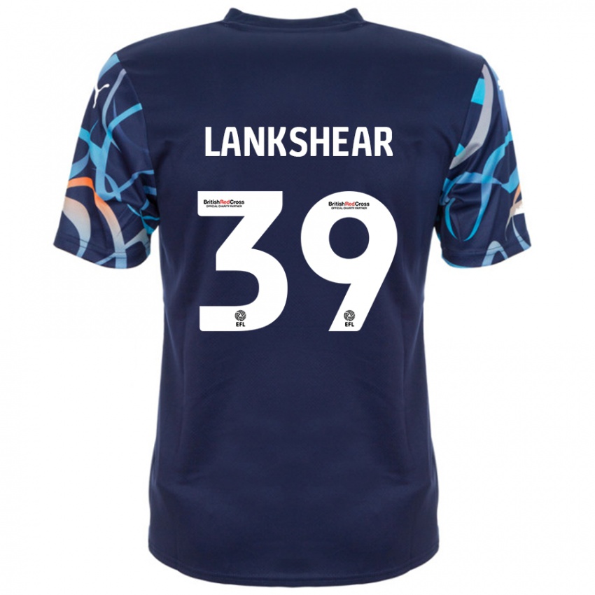 Kinder Alex Lankshear #39 Marineblau Auswärtstrikot Trikot 2024/25 T-Shirt Österreich