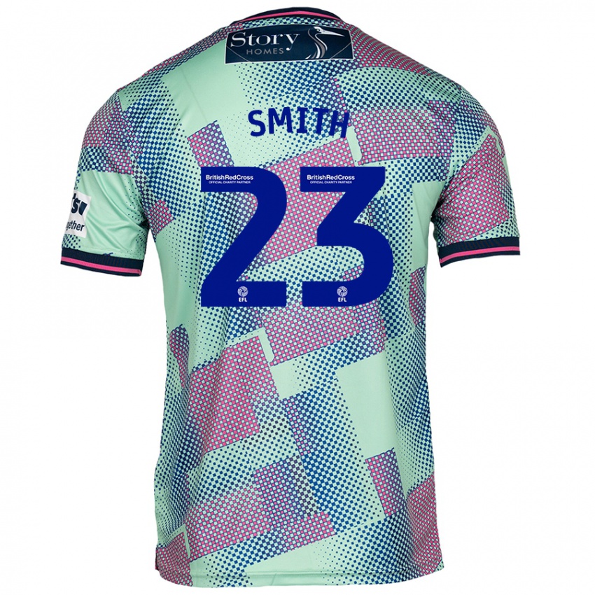 Kinder Jude Smith #23 Grün Auswärtstrikot Trikot 2024/25 T-Shirt Österreich