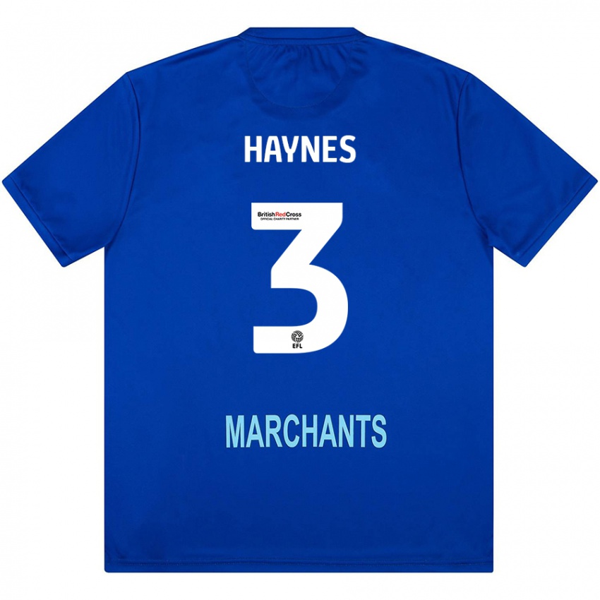 Kinder Ryan Haynes #3 Grün Auswärtstrikot Trikot 2024/25 T-Shirt Österreich