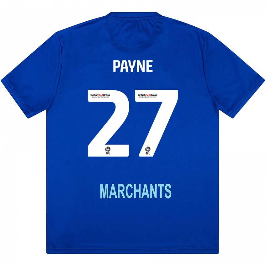 Kinder Lewis Payne #27 Grün Auswärtstrikot Trikot 2024/25 T-Shirt Österreich