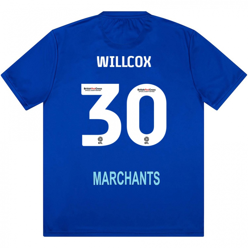 Kinder Freddy Willcox #30 Grün Auswärtstrikot Trikot 2024/25 T-Shirt Österreich