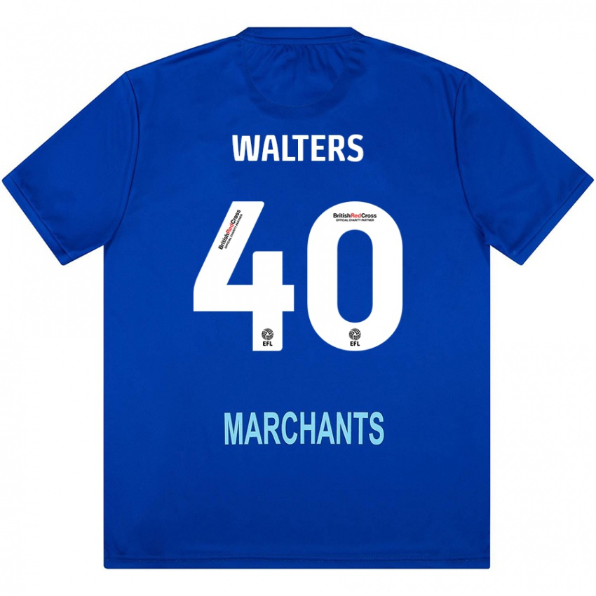 Kinder Cameron Walters #40 Grün Auswärtstrikot Trikot 2024/25 T-Shirt Österreich