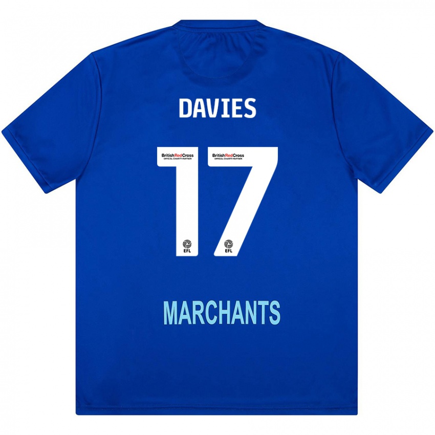 Kinder Annabel Davies #17 Grün Auswärtstrikot Trikot 2024/25 T-Shirt Österreich