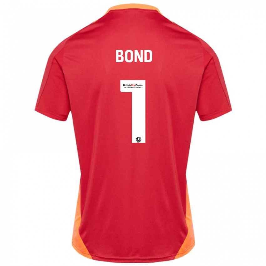 Kinder Abbi Bond #1 Blau Cremeweiß Auswärtstrikot Trikot 2024/25 T-Shirt Österreich