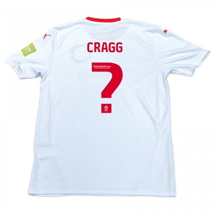 Kinder Rio Cragg #0 Weiß Auswärtstrikot Trikot 2024/25 T-Shirt Österreich