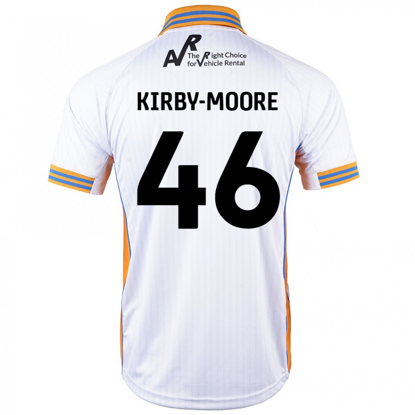 Kinder Harvey Kirby-Moore #46 Weiß Auswärtstrikot Trikot 2024/25 T-Shirt Österreich