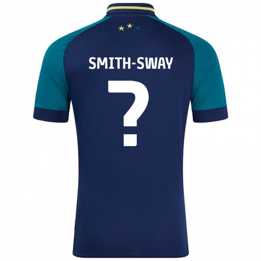 Kinder Jay Smith-Sway #0 Marine Dunkelgrün Auswärtstrikot Trikot 2024/25 T-Shirt Österreich