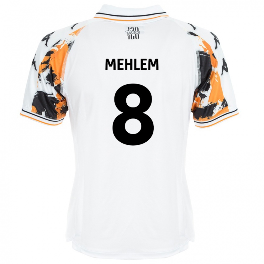 Kinder Marvin Mehlem #8 Weiß Auswärtstrikot Trikot 2024/25 T-Shirt Österreich