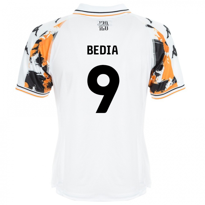 Kinder Chris Bedia #9 Weiß Auswärtstrikot Trikot 2024/25 T-Shirt Österreich