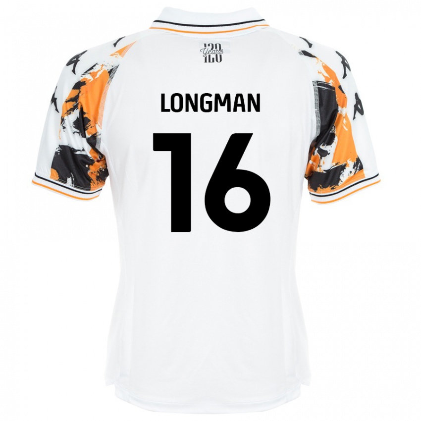 Kinder Ryan Longman #16 Weiß Auswärtstrikot Trikot 2024/25 T-Shirt Österreich