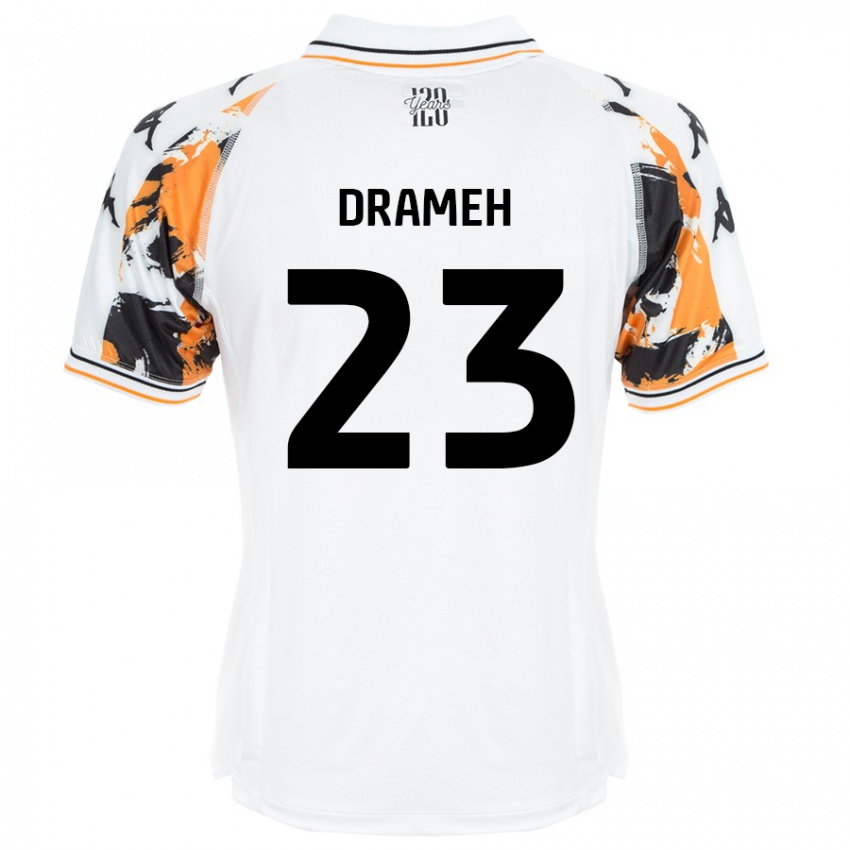 Kinder Cody Drameh #23 Weiß Auswärtstrikot Trikot 2024/25 T-Shirt Österreich