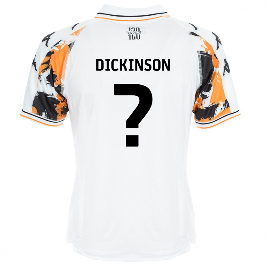 Kinder George Dickinson #0 Weiß Auswärtstrikot Trikot 2024/25 T-Shirt Österreich