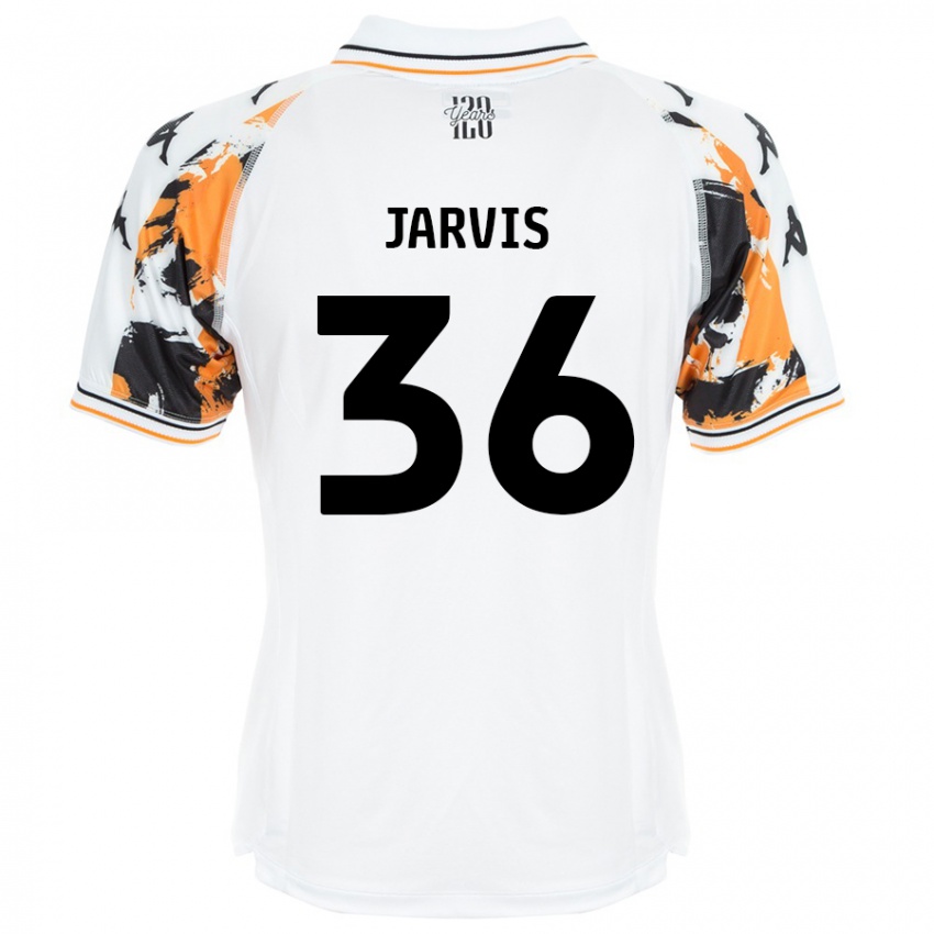 Kinder Will Jarvis #36 Weiß Auswärtstrikot Trikot 2024/25 T-Shirt Österreich