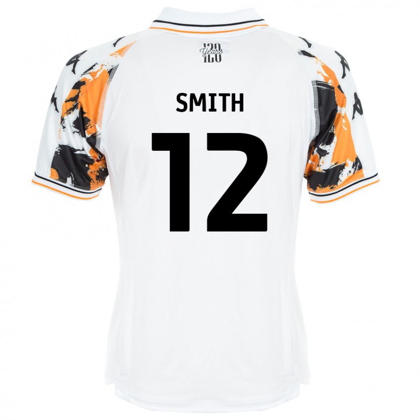 Kinder Emily Smith #12 Weiß Auswärtstrikot Trikot 2024/25 T-Shirt Österreich