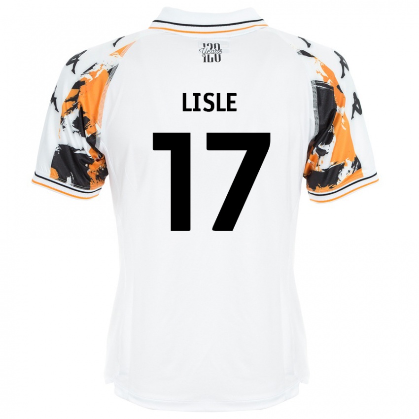 Kinder Mary Lisle #17 Weiß Auswärtstrikot Trikot 2024/25 T-Shirt Österreich