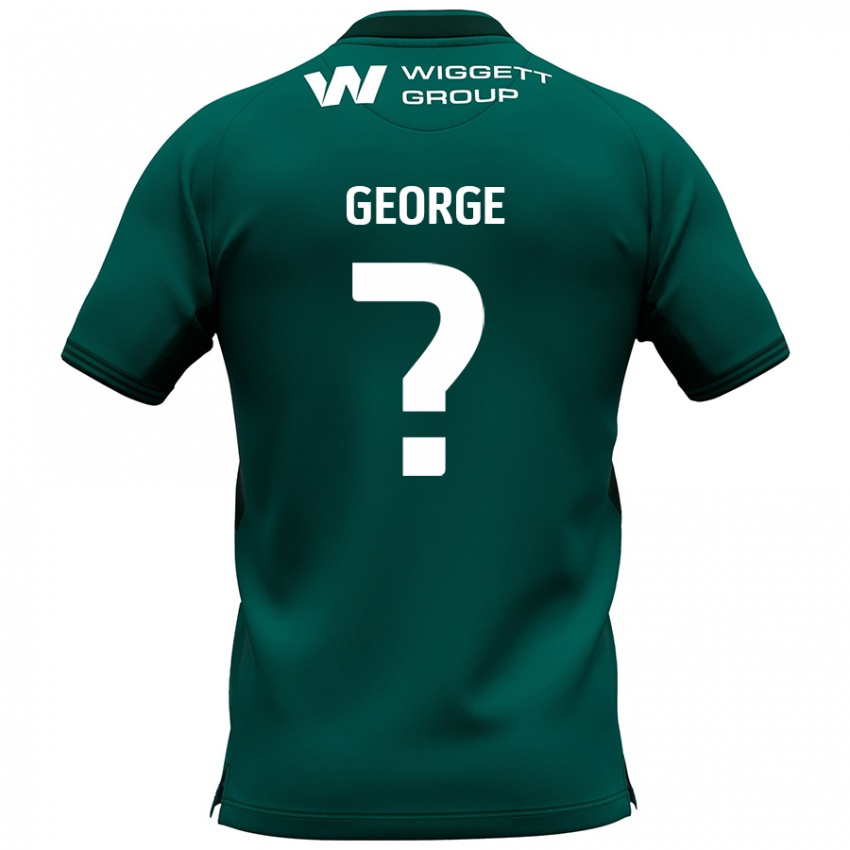 Kinder George Evans #0 Grün Auswärtstrikot Trikot 2024/25 T-Shirt Österreich