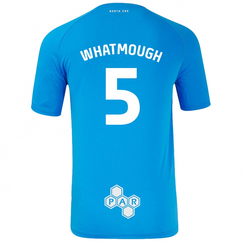 Kinder Jack Whatmough #5 Himmelblau Auswärtstrikot Trikot 2024/25 T-Shirt Österreich