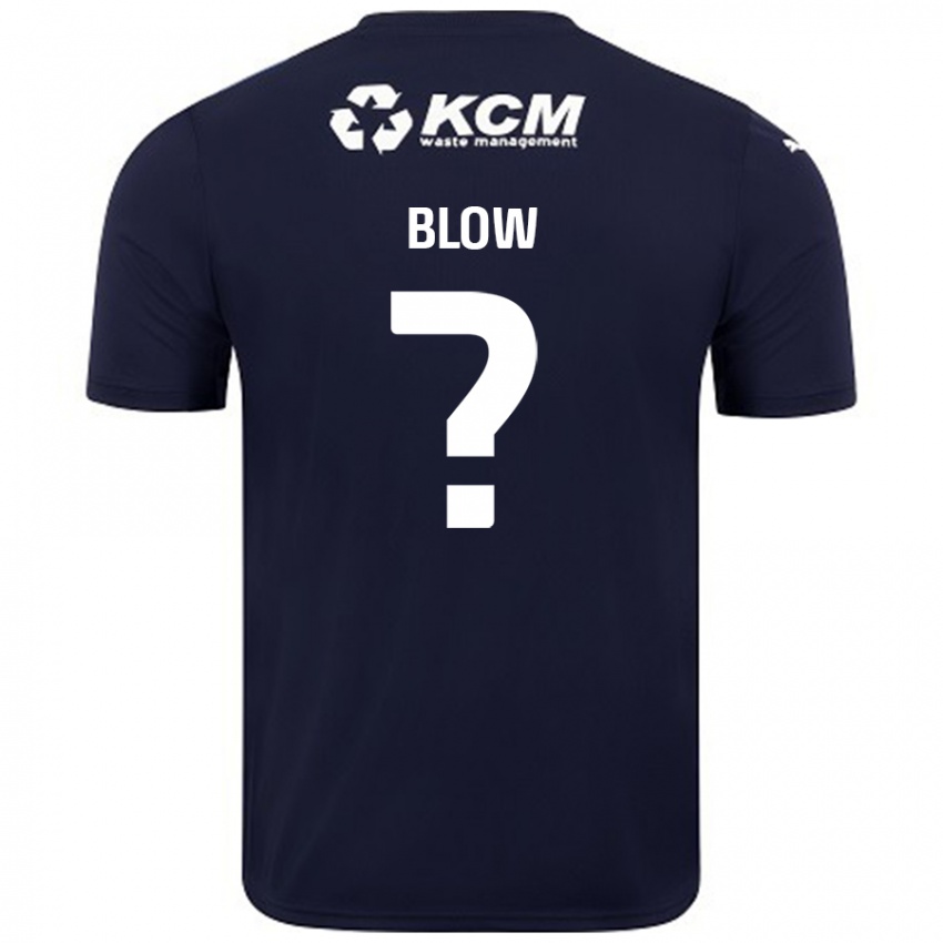 Kinder Hayden Blow #0 Marineblau Auswärtstrikot Trikot 2024/25 T-Shirt Österreich