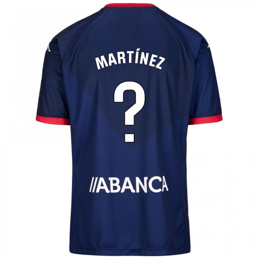 Kinder Pablo Martínez #4 Marineblau Auswärtstrikot Trikot 2024/25 T-Shirt Österreich