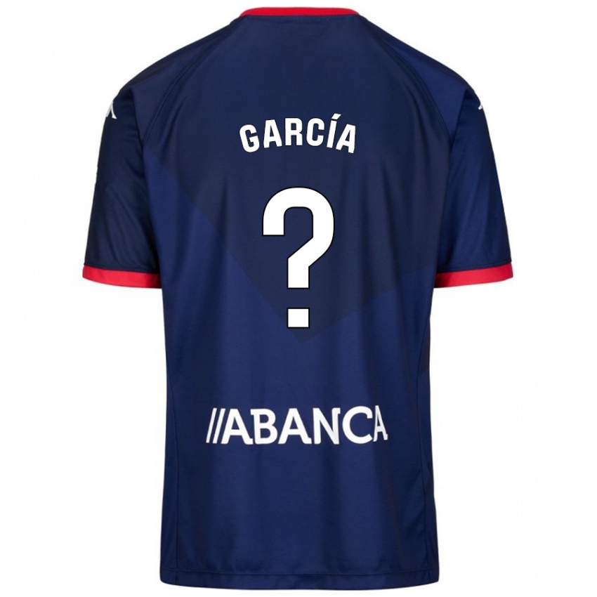 Kinder Pablo García #0 Marineblau Auswärtstrikot Trikot 2024/25 T-Shirt Österreich