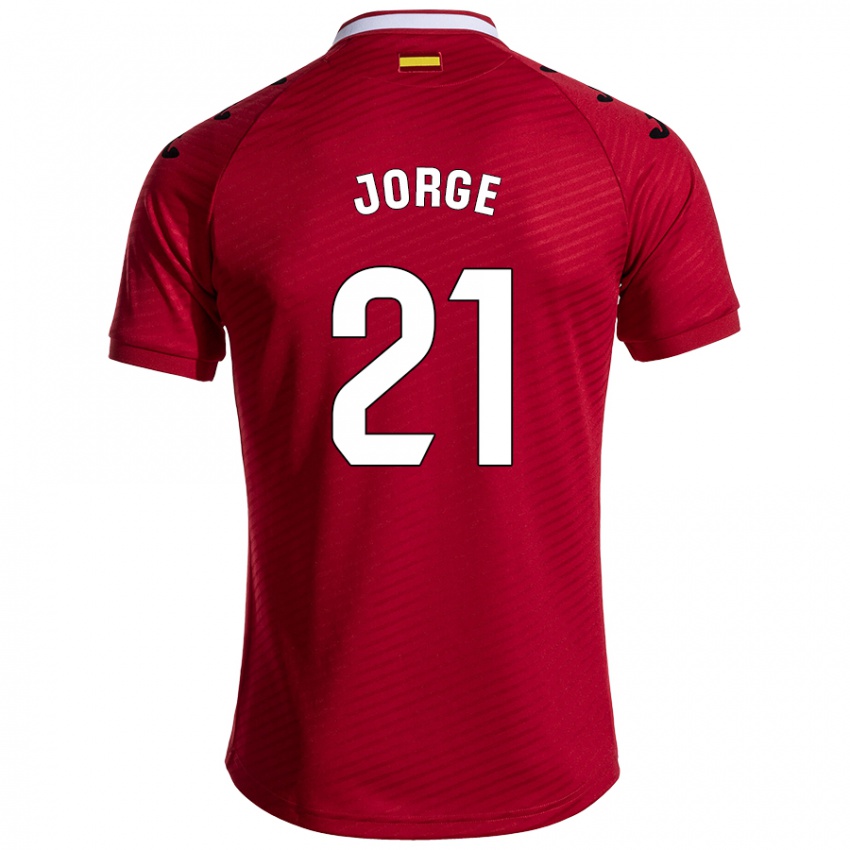 Kinder Jeremy Jorge #21 Dunkelrot Auswärtstrikot Trikot 2024/25 T-Shirt Österreich