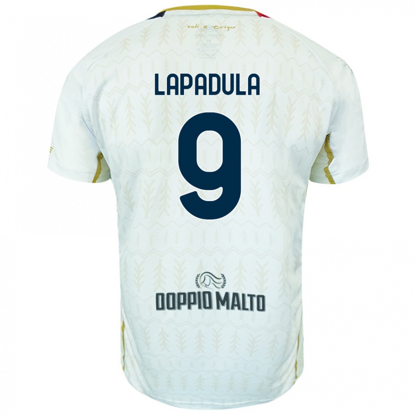 Kinder Gianluca Lapadula #9 Weiß Auswärtstrikot Trikot 2024/25 T-Shirt Österreich