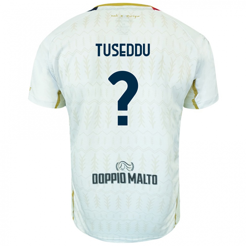 Kinder Alessio Tuseddu #0 Weiß Auswärtstrikot Trikot 2024/25 T-Shirt Österreich