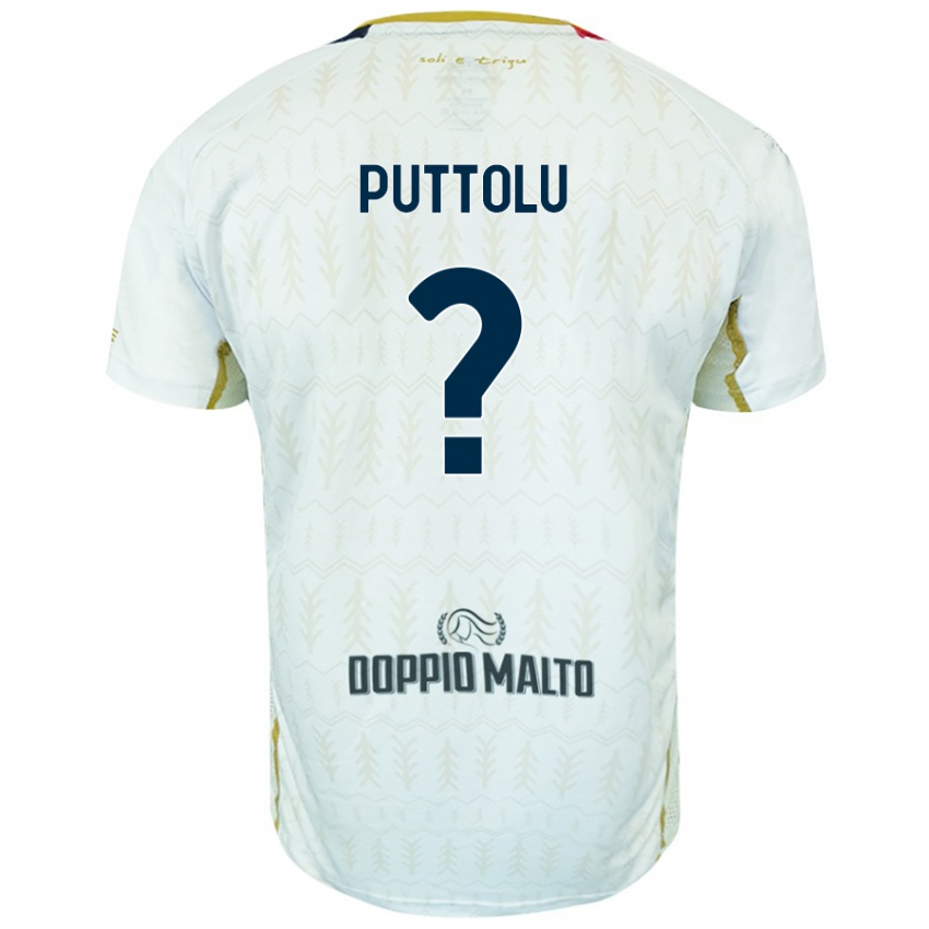 Kinder Diego Puttolu #0 Weiß Auswärtstrikot Trikot 2024/25 T-Shirt Österreich