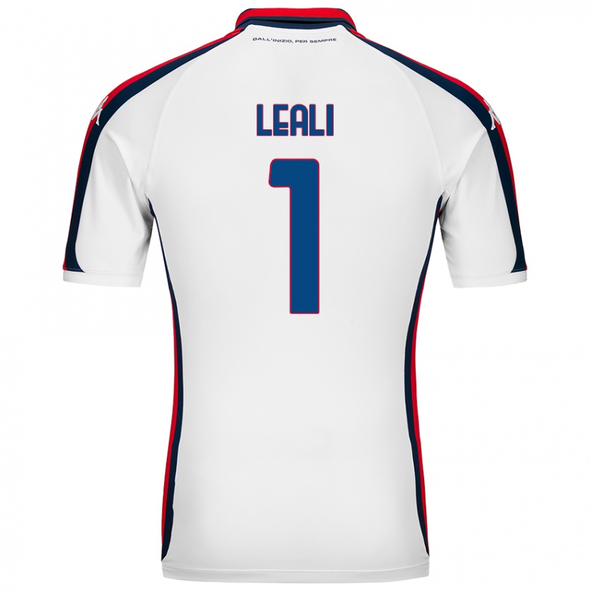 Kinder Nicola Leali #1 Weiß Auswärtstrikot Trikot 2024/25 T-Shirt Österreich