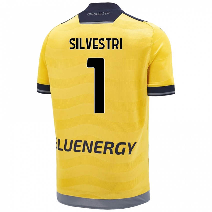 Kinder Marco Silvestri #1 Golden Auswärtstrikot Trikot 2024/25 T-Shirt Österreich