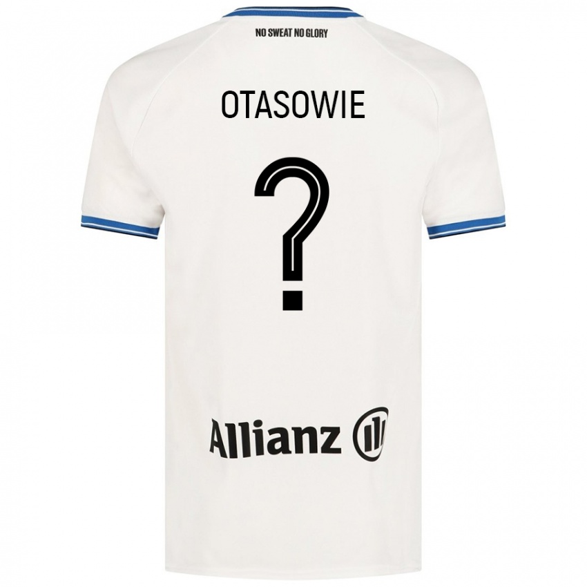 Kinder Owen Otasowie #0 Weiß Auswärtstrikot Trikot 2024/25 T-Shirt Österreich