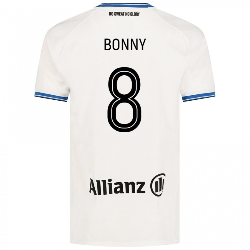 Kinder Chionne Bonny #8 Weiß Auswärtstrikot Trikot 2024/25 T-Shirt Österreich