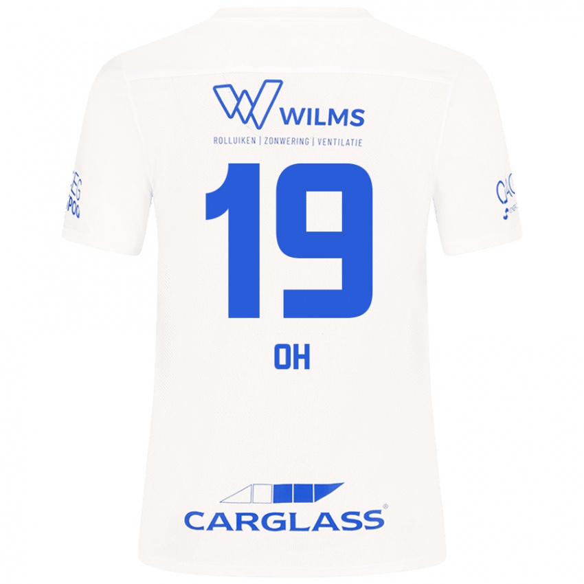 Kinder Hyeon-Gyu Oh #19 Weiß Auswärtstrikot Trikot 2024/25 T-Shirt Österreich